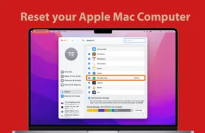 Reset your apple Mac book