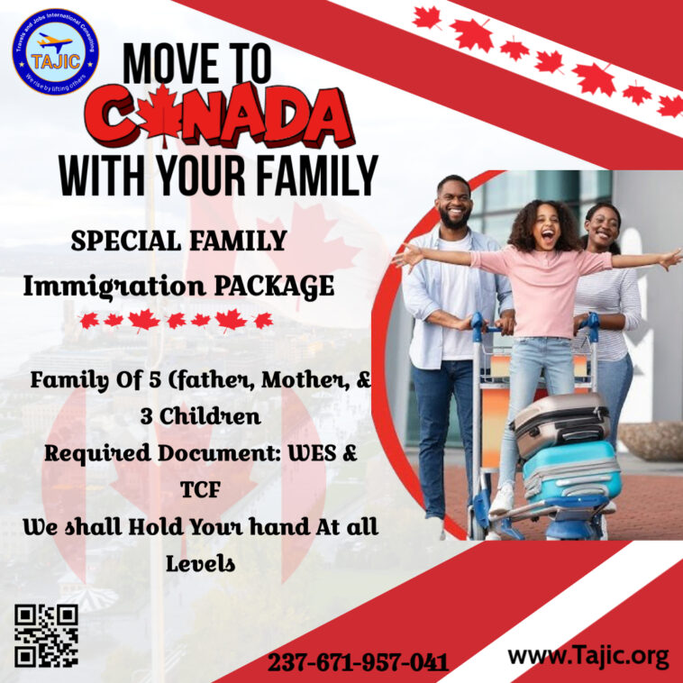 MOVE TO CANADA WITH YOUR FAMILY