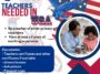 Teachers needed In the United States